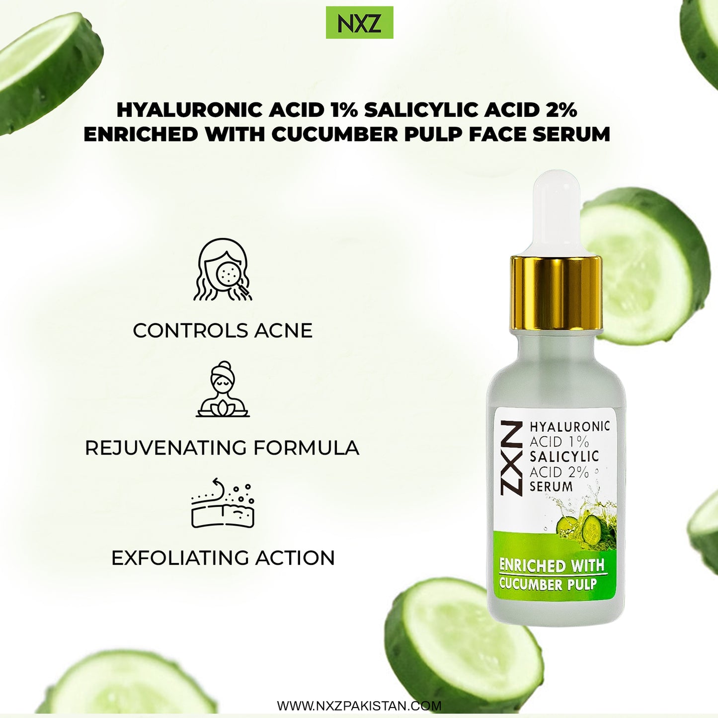 Buy Hyaluronic Acid serum get Watermelon Niacinamide B3 serum Free