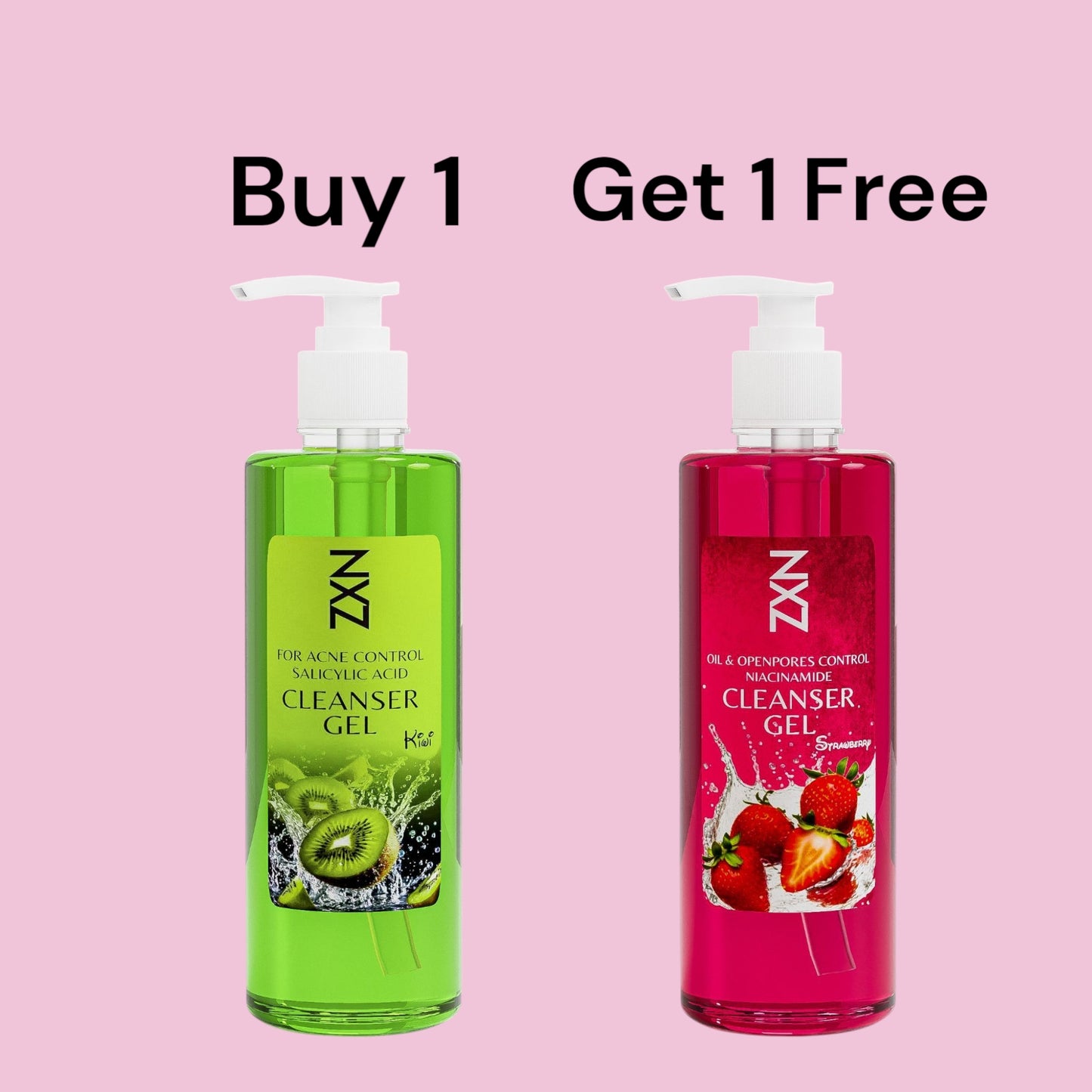 Kiwi Cleanser gel & Strawberry Cleanser Gel 500ml
