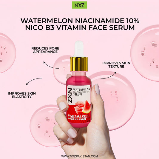 Watermelon Niacinamide 10% NiCO B3 Vitamin Face Serum